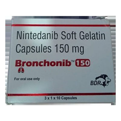 kupować Nintedanib Bronchonib 150 mg Leki na raka 10 kapsułek 3 talerze online manufacture