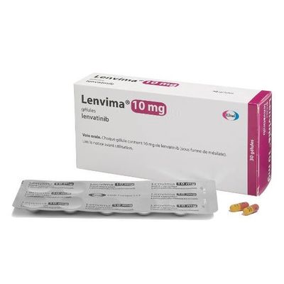 kupować 30 Kapsułek 10 mg lenwatynibu Leki przeciw nowotworom komórek nerkowych Lenvima-10 online manufacture