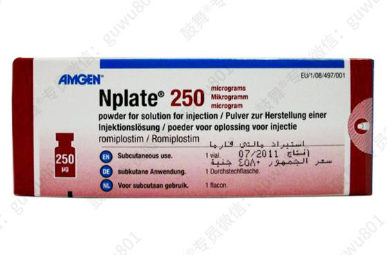 kupować Amgen Romiplostim_ Nplate 250 μg/ butelkę (sloto) Trombocytopenia immunologiczna (ITP) Stosowana podczas leczenia tym lekiem online manufacture
