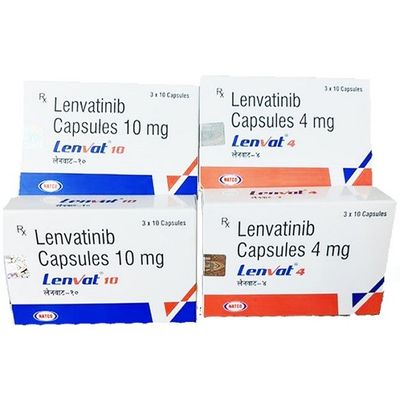 Natco、Tlph、Phokam、Beacon、Eisai Lenvatinib E7080 Lenvima 4 mg*30 tabletek Rak wątroby, raka tarczycy, raka komórek nerek, raka żołądka