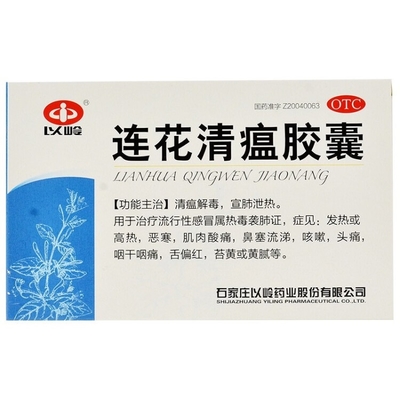 Shijiazhuang Yiling Pharmaceutical Co., Ltd. Lianhua Qingwen Kapsułki 0, 35 g * 36 tabletek